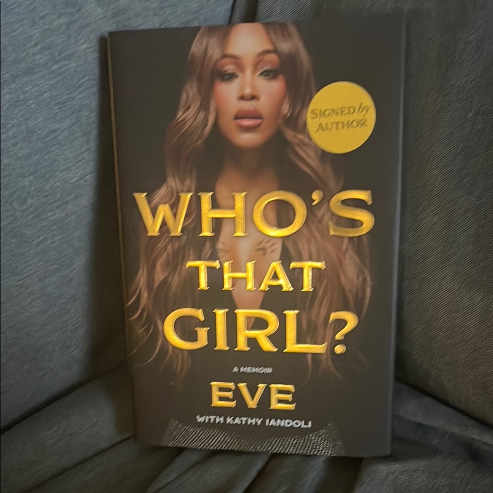 Who's That Girl? Memoir by Eve signed by author